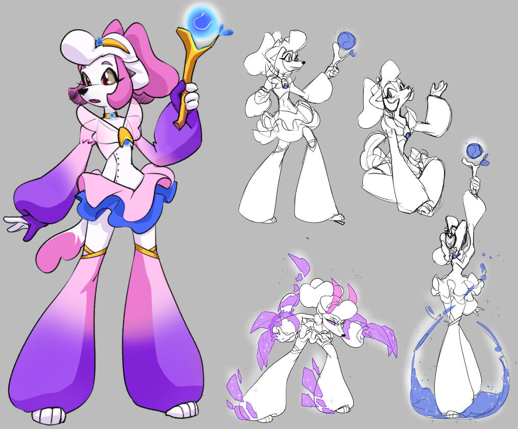 Sauvignon, magical pup