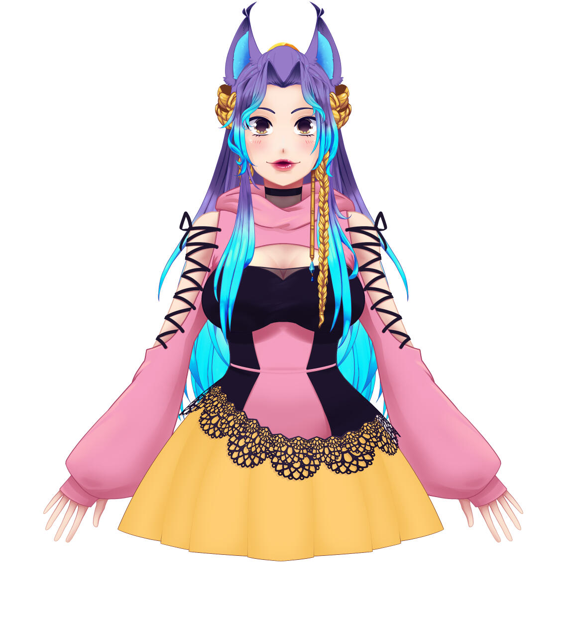 Ashlynn V1 rig for Live2D