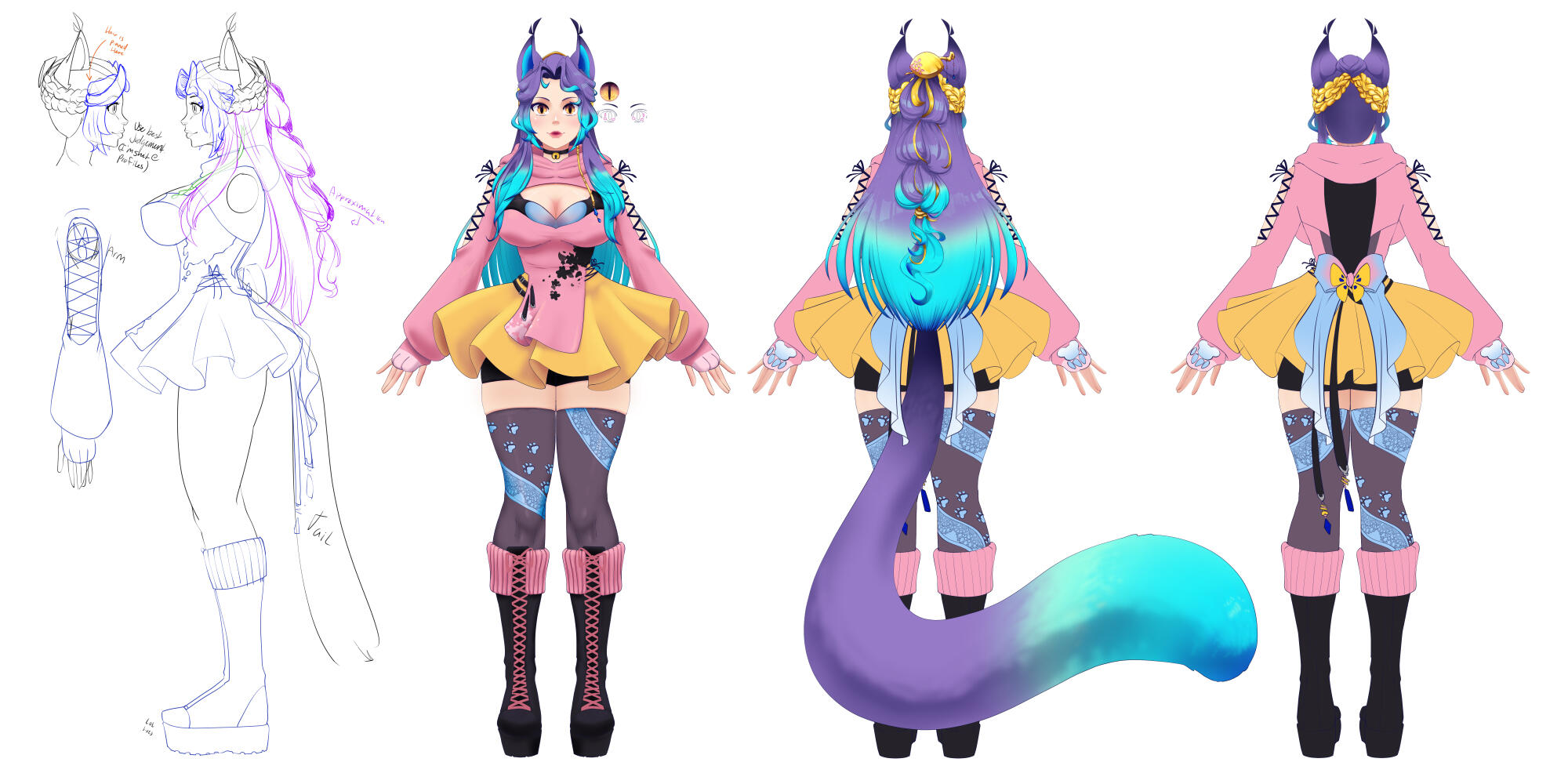 Ashlynn turnaround V2 for 3D